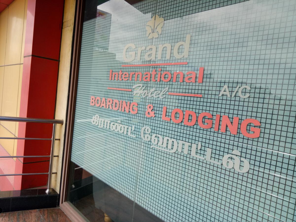Grand International Hotell Erode Eksteriør bilde