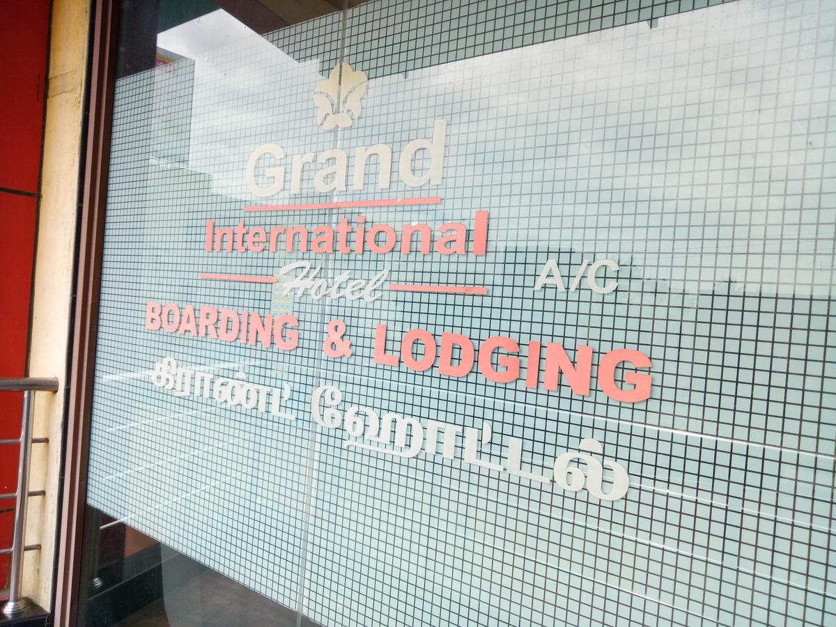 Grand International Hotell Erode Eksteriør bilde